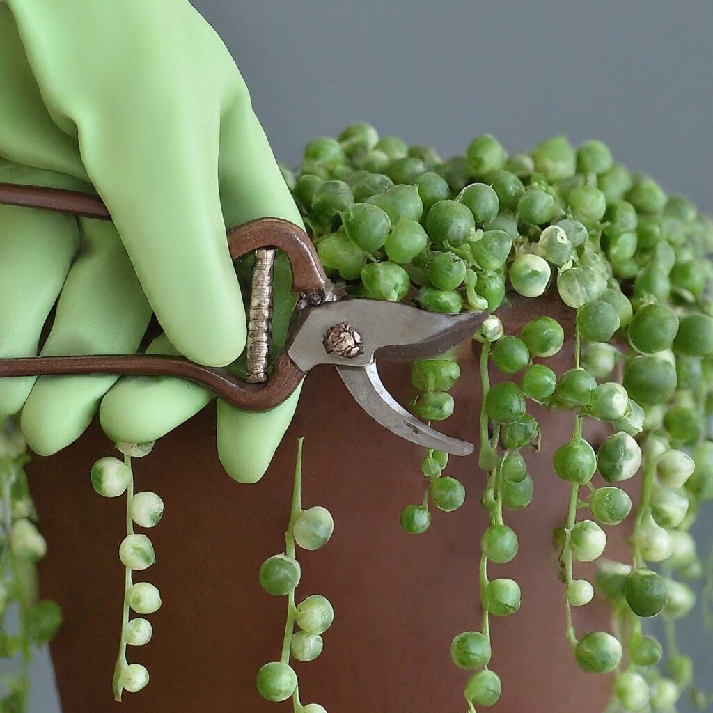 Variegated String of Pearls propagation
