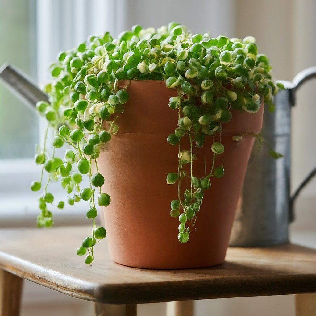 Variegated String of Pearls Care