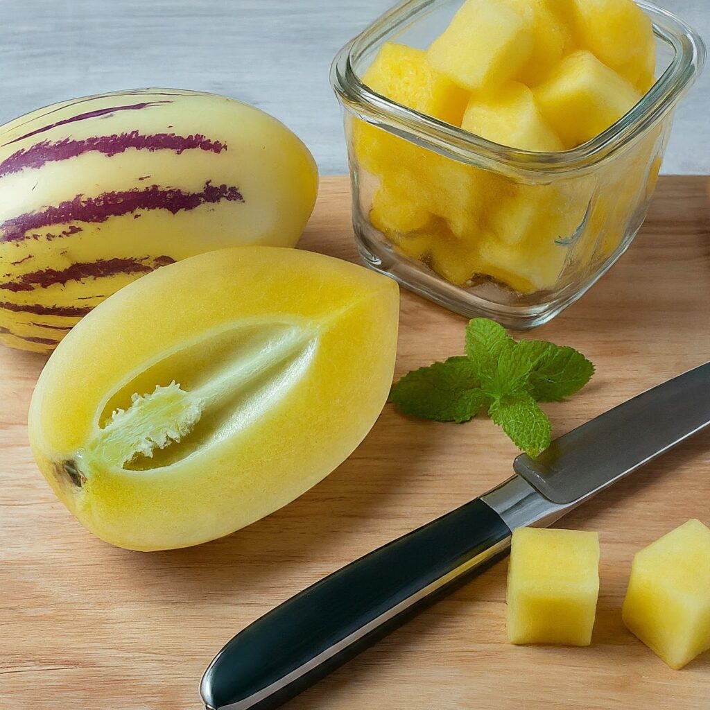 How to Cut and Store Pepino Melons