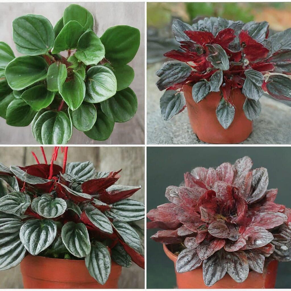 Peperomia Caperata Types