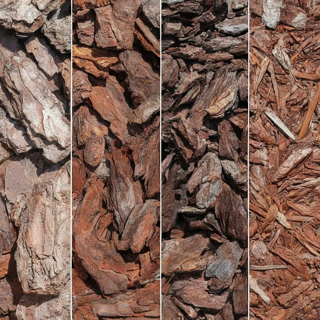 pine bark mulch types